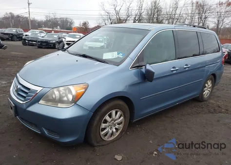 2010 Honda Odyssey Ex-L из США, поврежденный, VIN 5FNRL3H61AB035111